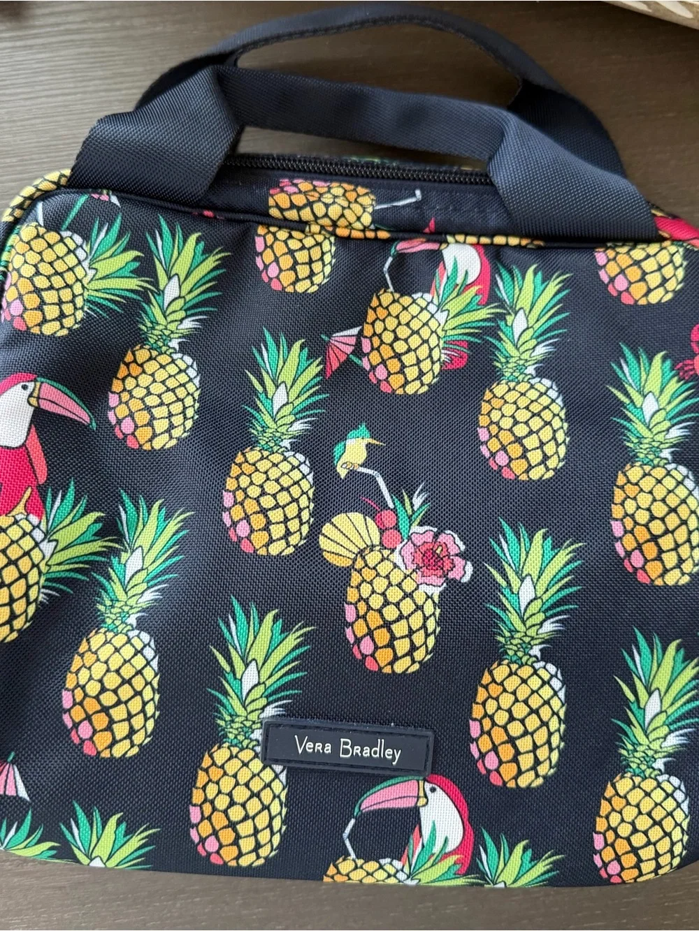 Vera Bradley Toucan Party Lighten Up Lunch Cooler NWOT